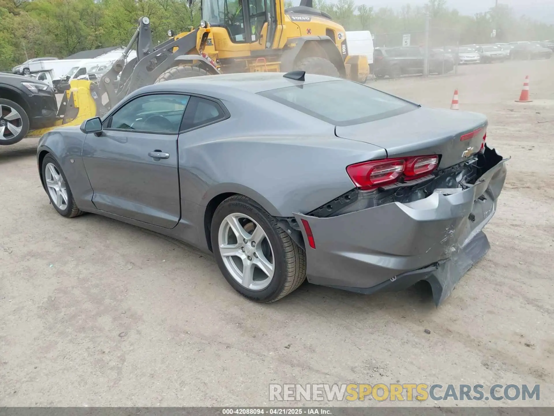 3 fotografías del automóvil dañado 1G1FA1RX8L0106464 CHEVROLET CAMARO 2020