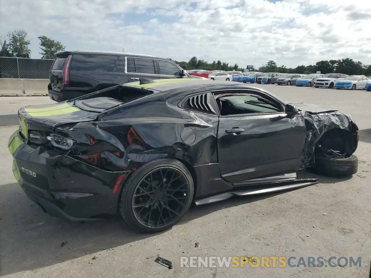 3 fotografías del automóvil dañado 1G1FB1RS0L0107061 CHEVROLET CAMARO 2020