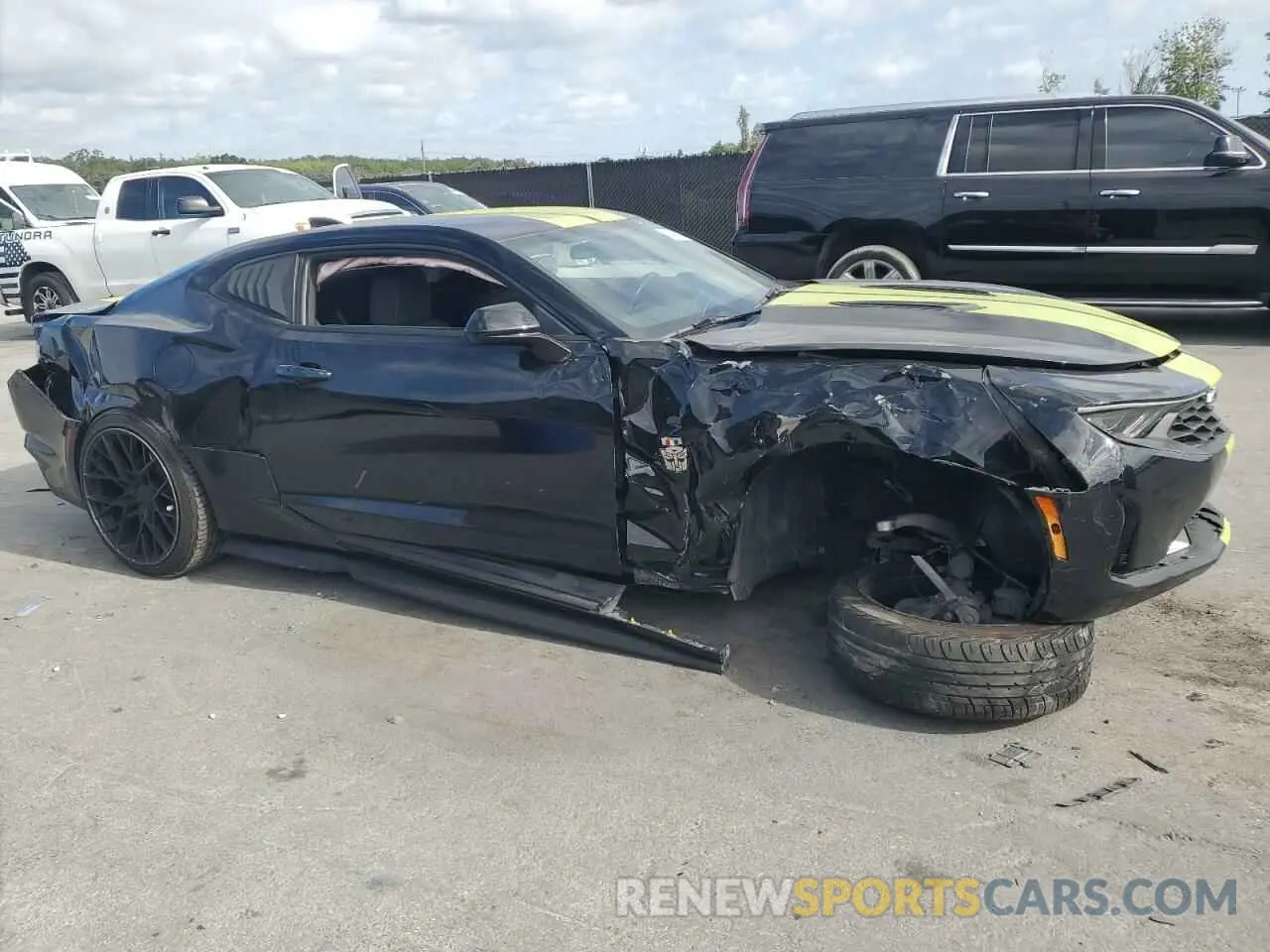 4 fotografías del automóvil dañado 1G1FB1RS0L0107061 CHEVROLET CAMARO 2020