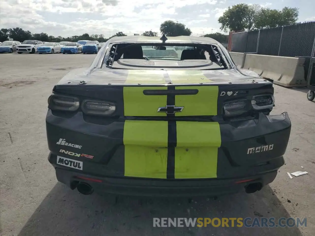 6 fotografías del automóvil dañado 1G1FB1RS0L0107061 CHEVROLET CAMARO 2020