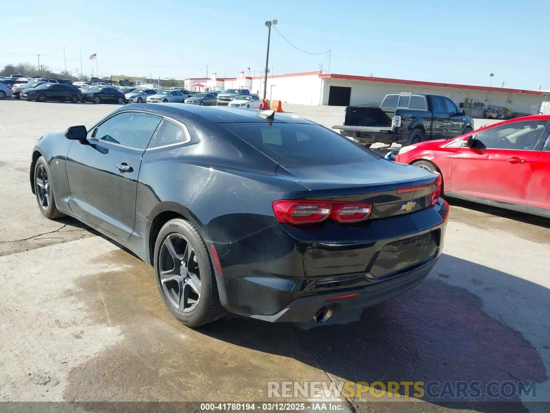 3 fotografías del automóvil dañado 1G1FB1RS0L0116889 CHEVROLET CAMARO 2020