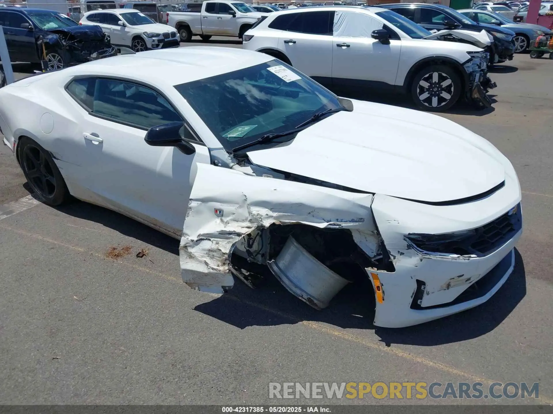 1 fotografías del automóvil dañado 1G1FB1RS1L0110065 CHEVROLET CAMARO 2020
