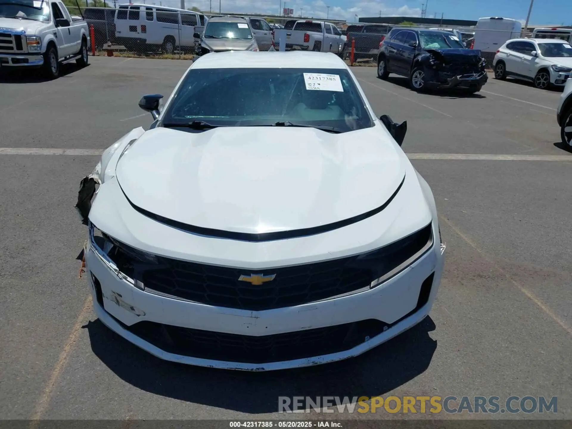 12 fotografías del automóvil dañado 1G1FB1RS1L0110065 CHEVROLET CAMARO 2020