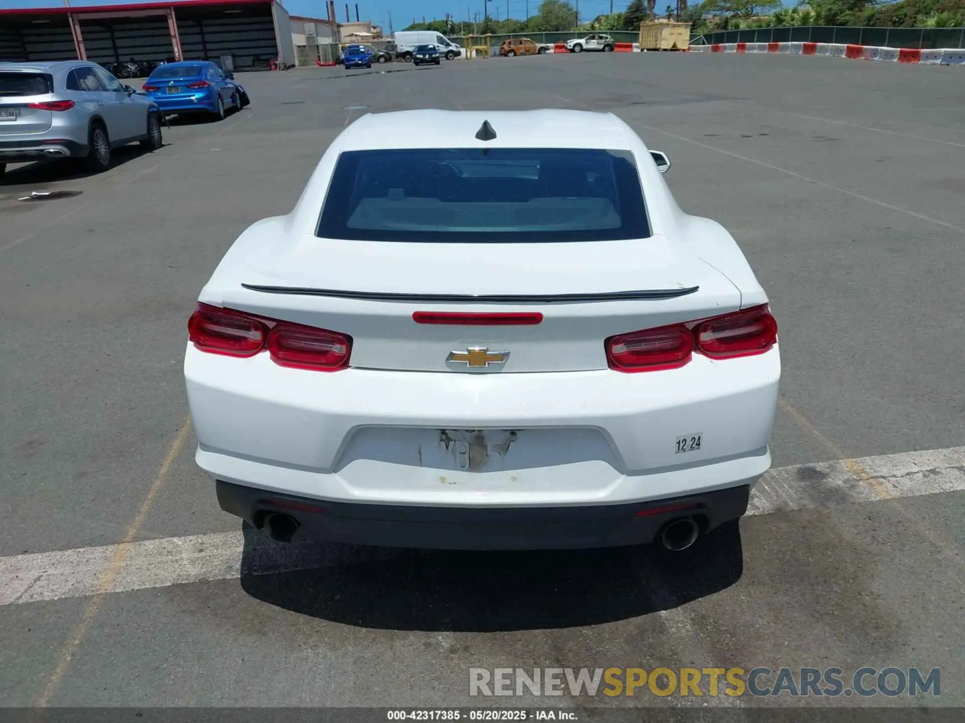 16 fotografías del automóvil dañado 1G1FB1RS1L0110065 CHEVROLET CAMARO 2020