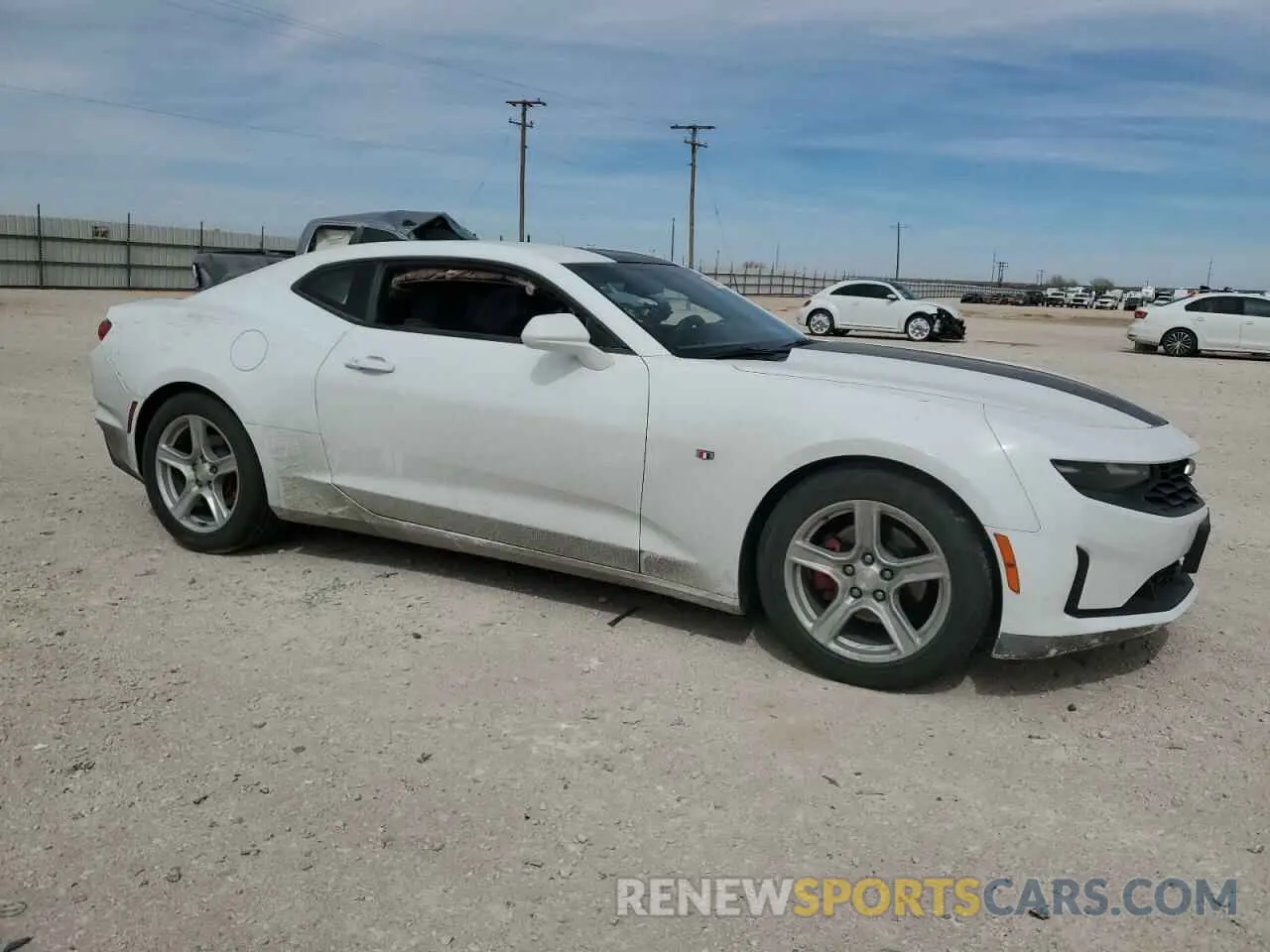 4 fotografías del automóvil dañado 1G1FB1RS2L0104565 CHEVROLET CAMARO 2020