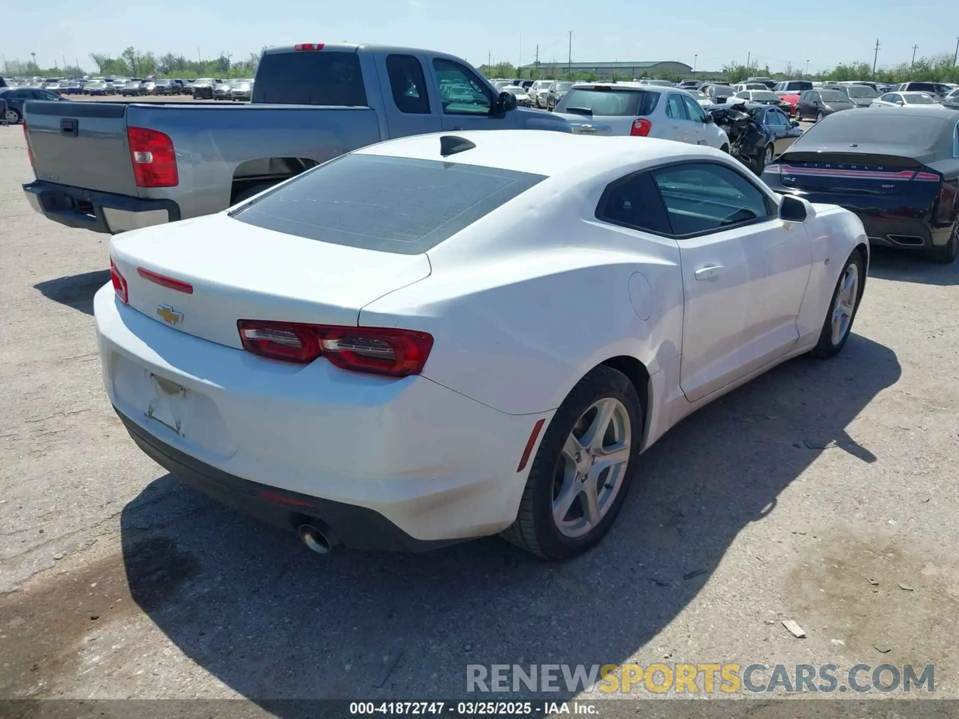 4 fotografías del automóvil dañado 1G1FB1RS3L0149613 CHEVROLET CAMARO 2020