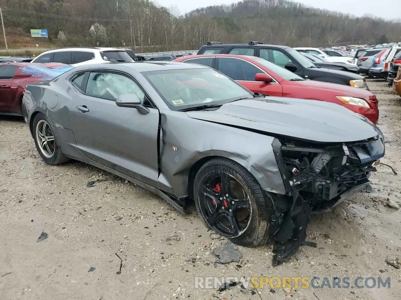 4 fotografías del automóvil dañado 1G1FB1RS4L0117608 CHEVROLET CAMARO 2020