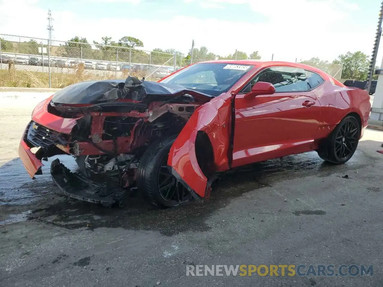 1 fotografías del automóvil dañado 1G1FB1RS4L0118998 CHEVROLET CAMARO 2020