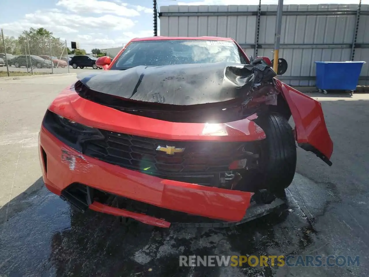 5 fotografías del automóvil dañado 1G1FB1RS4L0118998 CHEVROLET CAMARO 2020