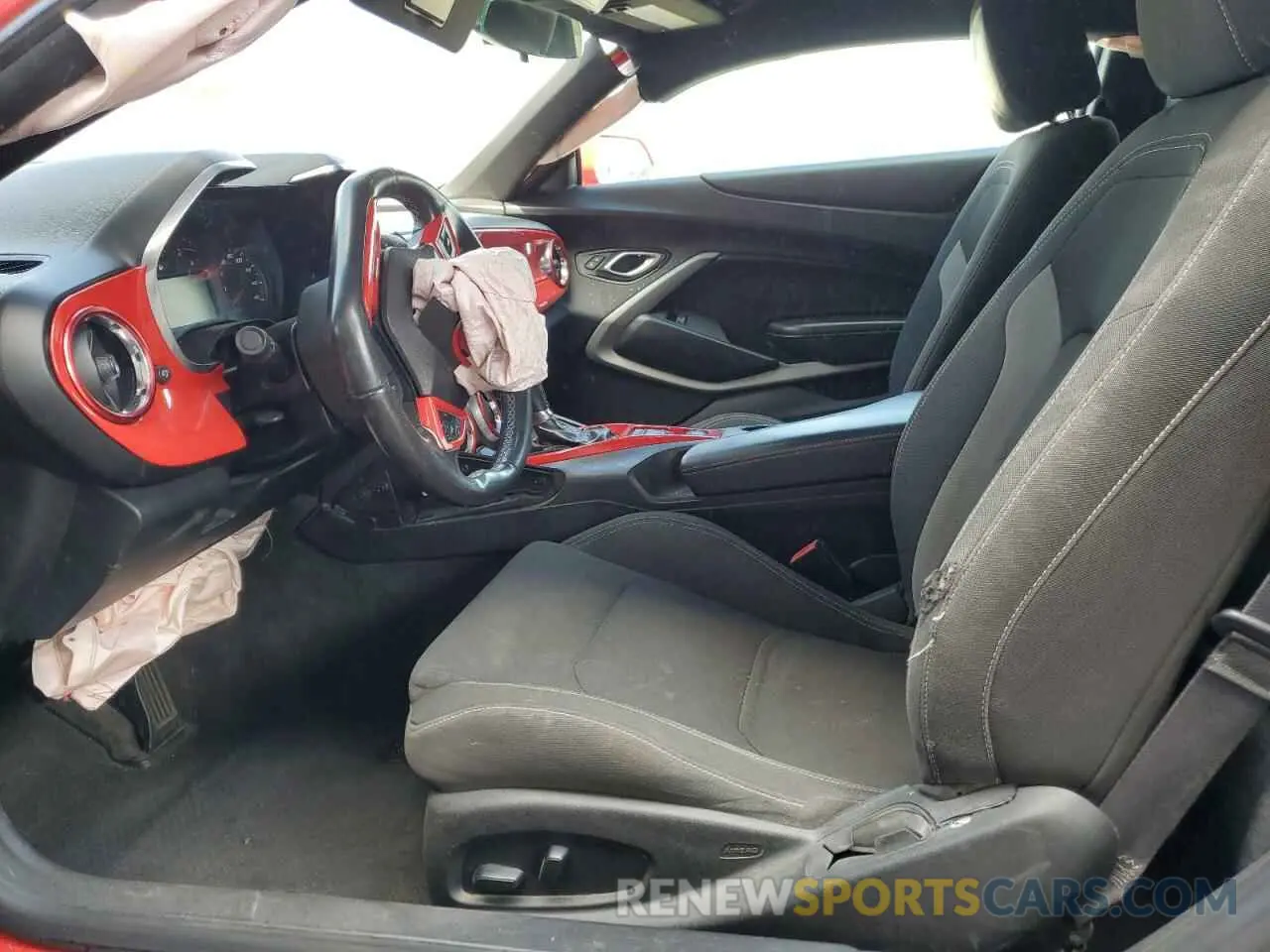 7 fotografías del automóvil dañado 1G1FB1RS4L0118998 CHEVROLET CAMARO 2020