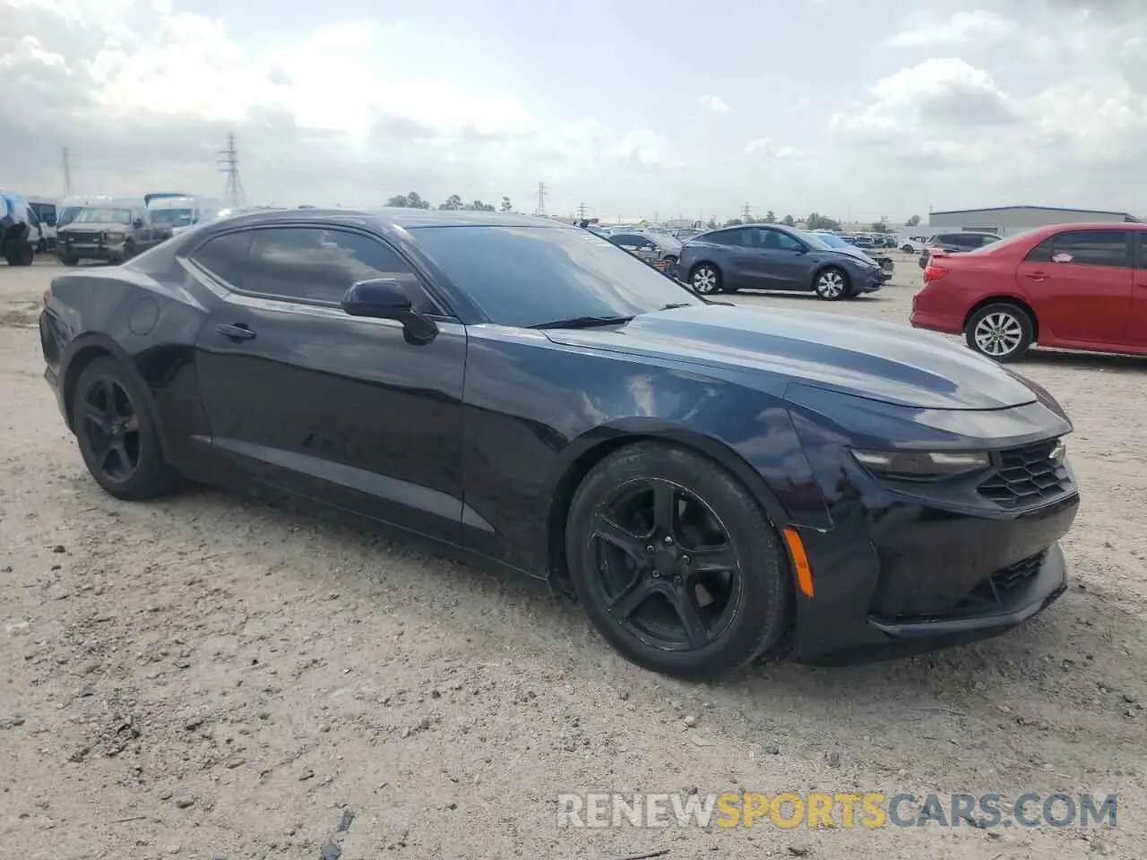 4 fotografías del automóvil dañado 1G1FB1RS5L0117777 CHEVROLET CAMARO 2020