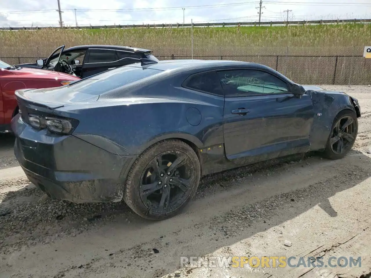 3 fotografías del automóvil dañado 1G1FB1RS8L0123444 CHEVROLET CAMARO 2020
