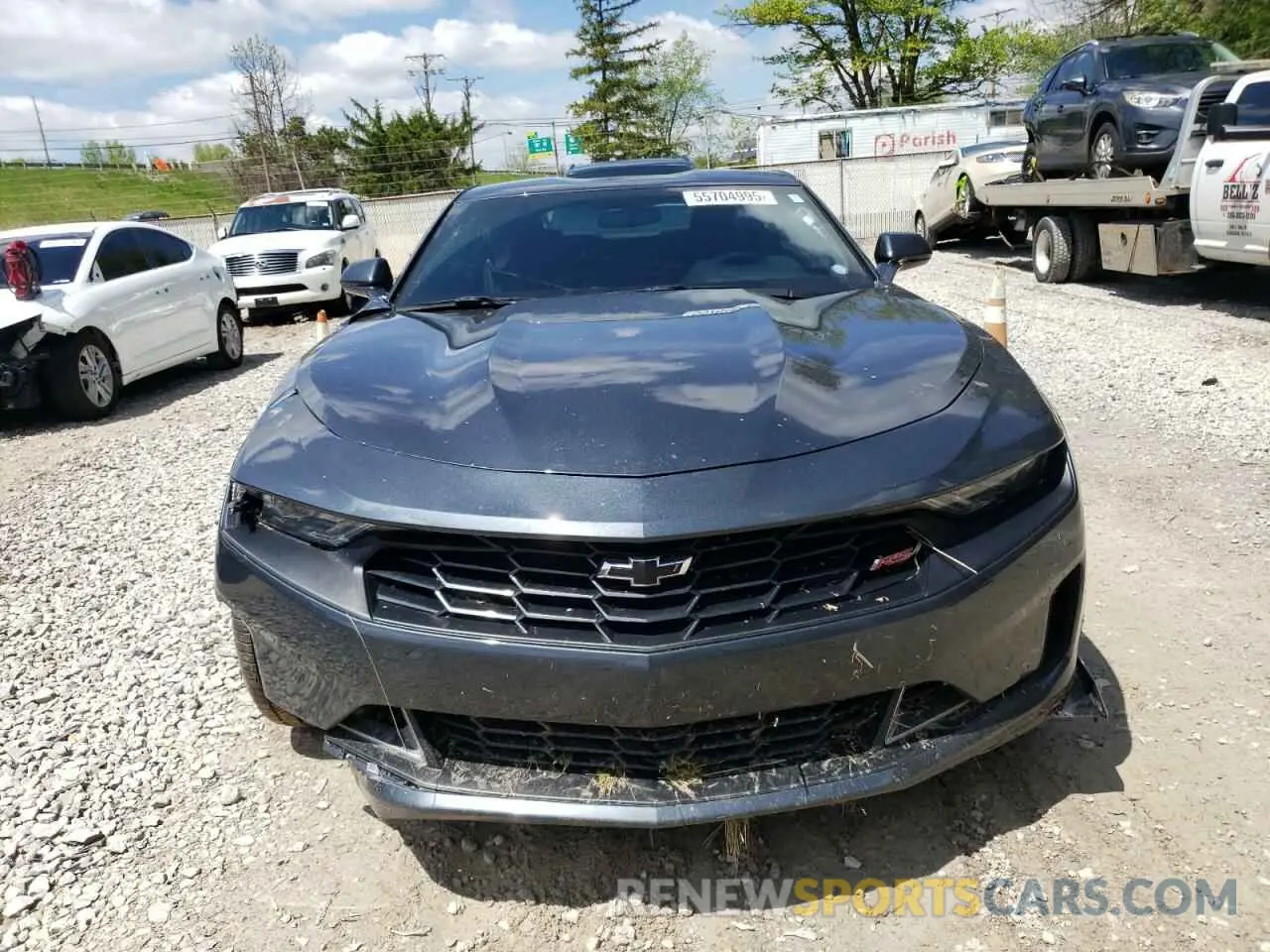 5 fotografías del automóvil dañado 1G1FB1RS8L0123444 CHEVROLET CAMARO 2020