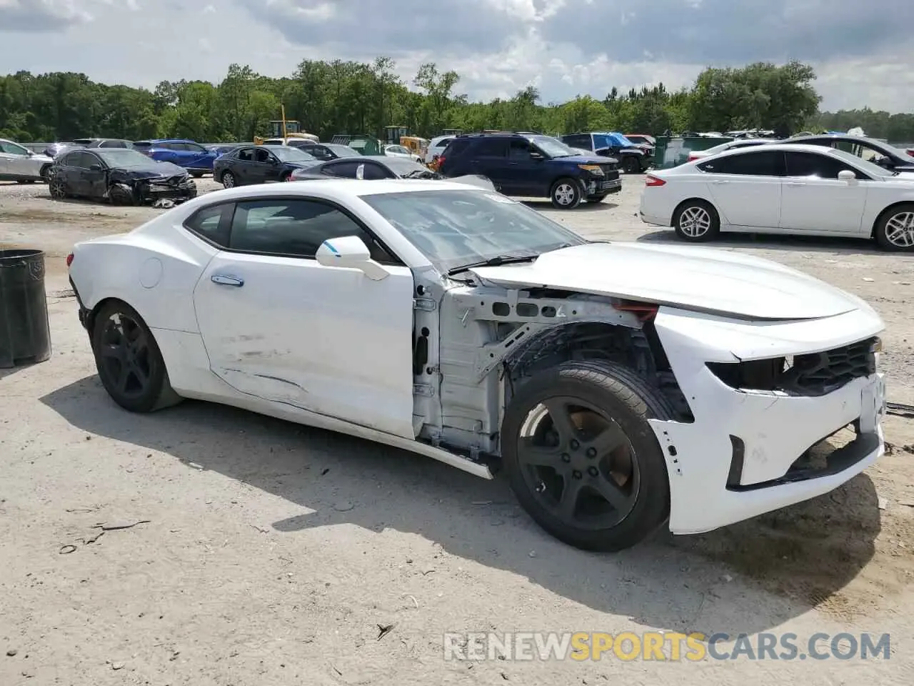 4 fotografías del automóvil dañado 1G1FB1RSXL0103745 CHEVROLET CAMARO 2020