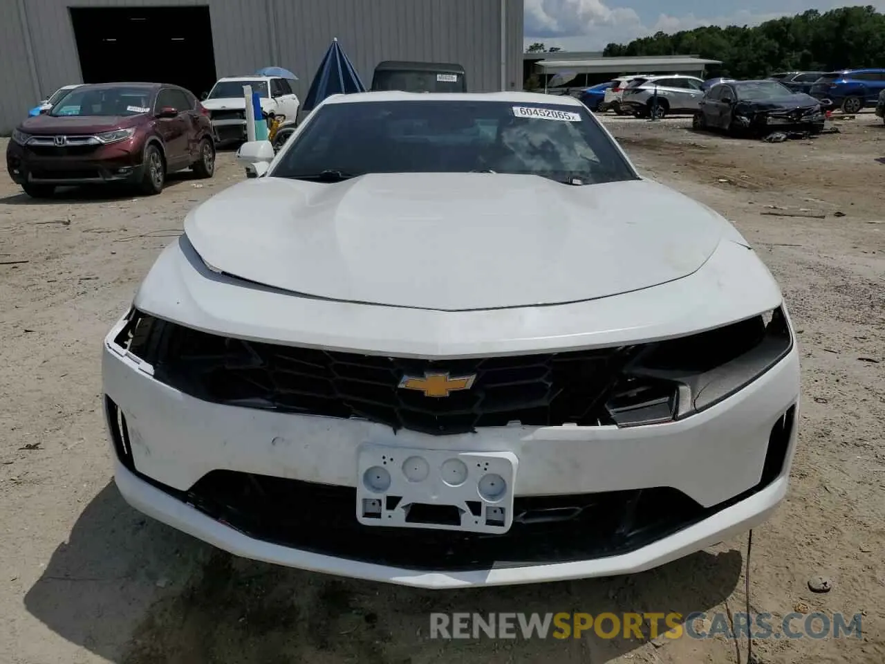 5 fotografías del automóvil dañado 1G1FB1RSXL0103745 CHEVROLET CAMARO 2020