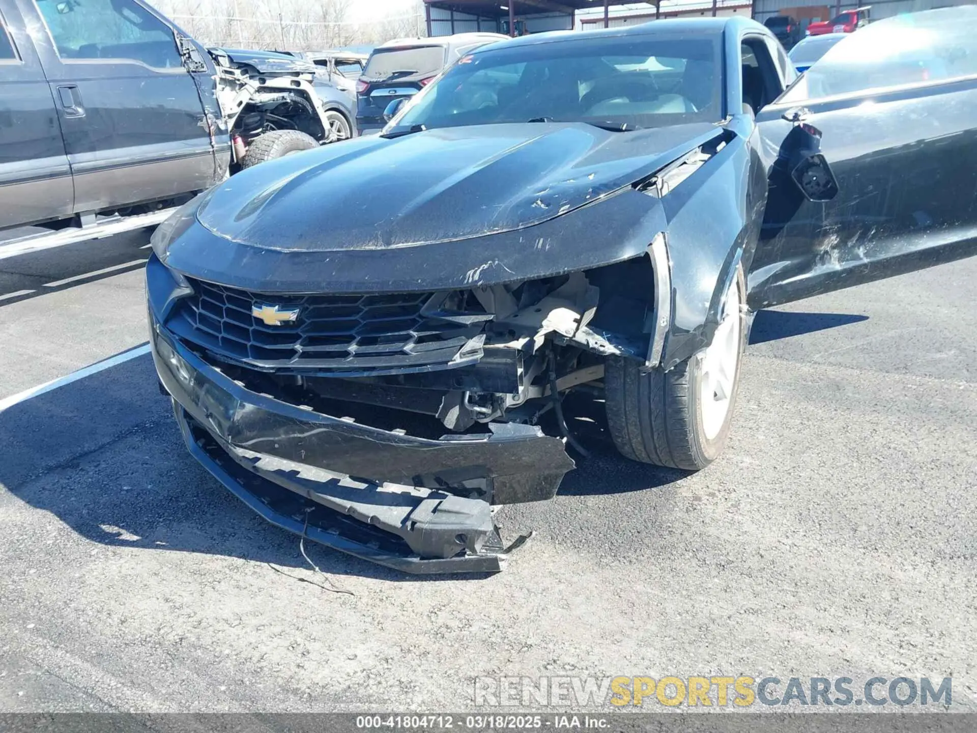 6 fotografías del automóvil dañado 1G1FB1RSXL0112266 CHEVROLET CAMARO 2020