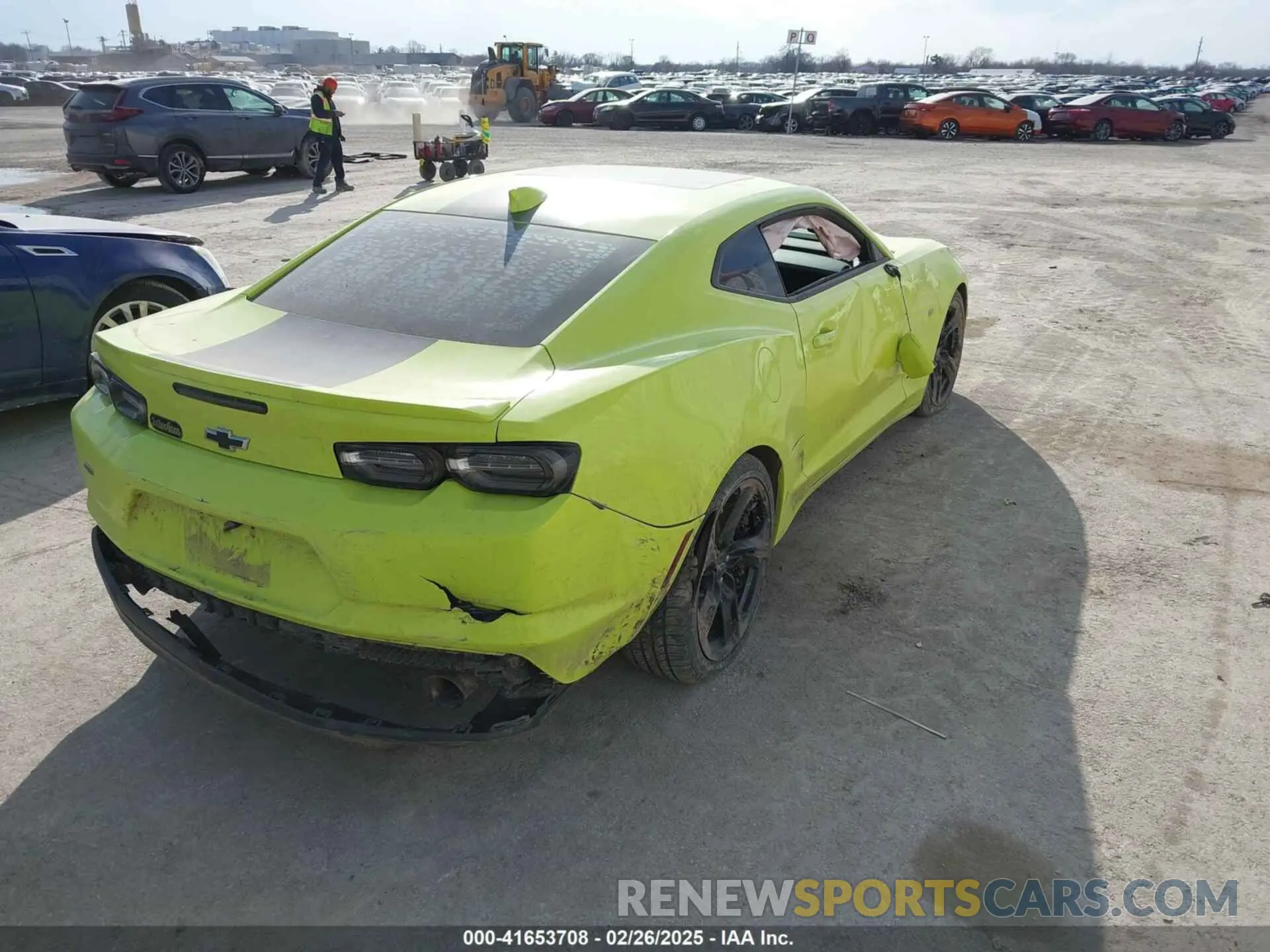 4 fotografías del automóvil dañado 1G1FB1RSXL0130718 CHEVROLET CAMARO 2020
