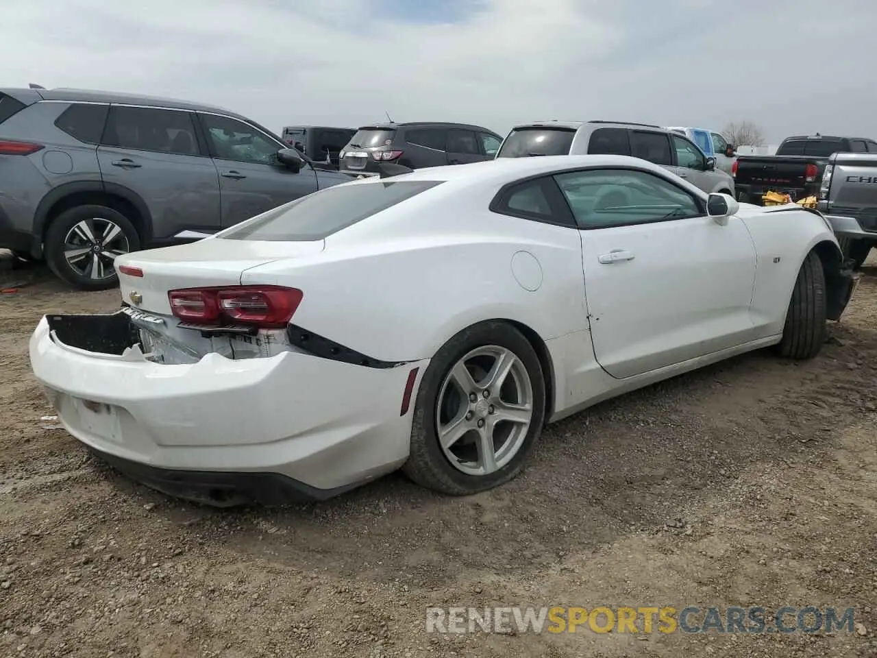 3 fotografías del automóvil dañado 1G1FB1RX0L0116838 CHEVROLET CAMARO 2020