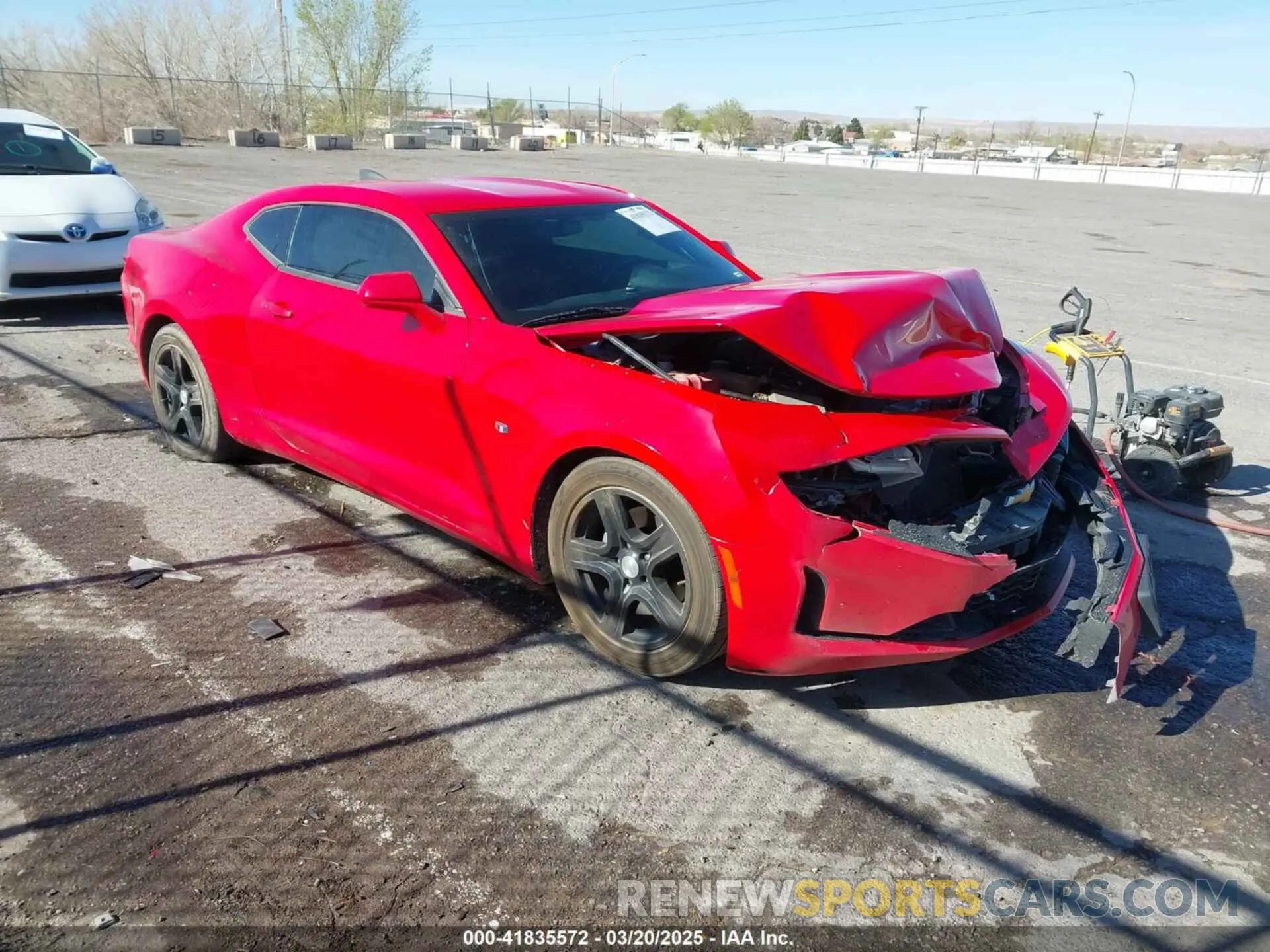1 fotografías del automóvil dañado 1G1FB1RX2L0122611 CHEVROLET CAMARO 2020