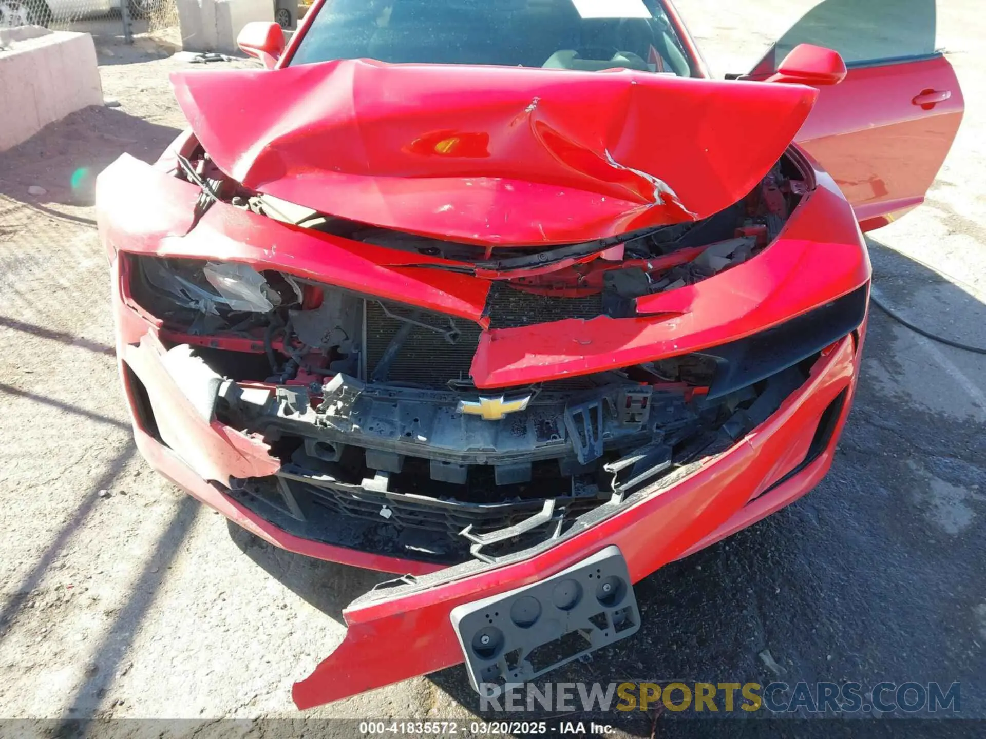 6 fotografías del automóvil dañado 1G1FB1RX2L0122611 CHEVROLET CAMARO 2020