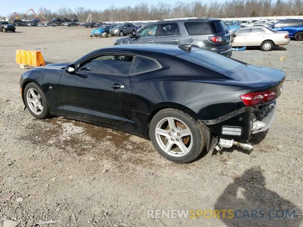 2 fotografías del automóvil dañado 1G1FB1RX3L0122701 CHEVROLET CAMARO 2020