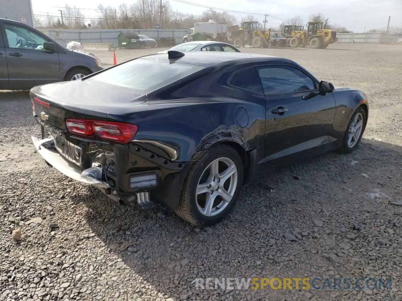 3 fotografías del automóvil dañado 1G1FB1RX3L0122701 CHEVROLET CAMARO 2020