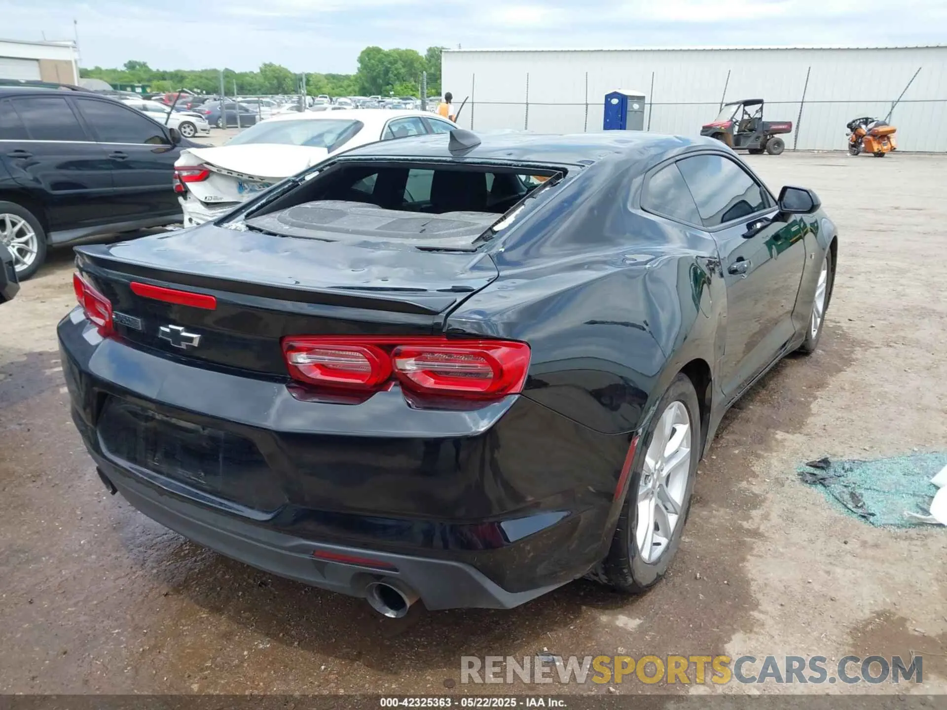 4 fotografías del automóvil dañado 1G1FB1RX4L0140365 CHEVROLET CAMARO 2020