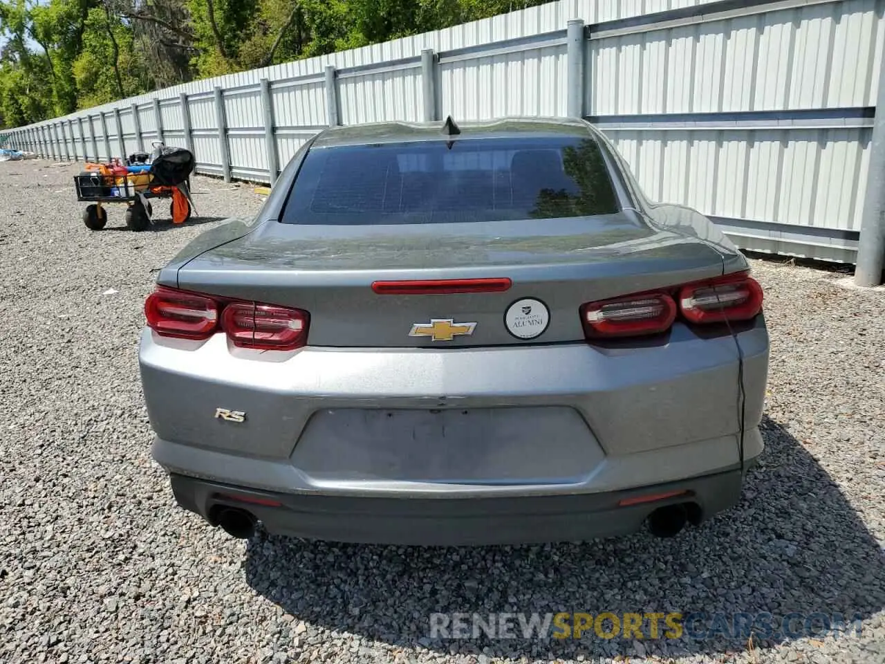 6 fotografías del automóvil dañado 1G1FB1RX5L0110808 CHEVROLET CAMARO 2020