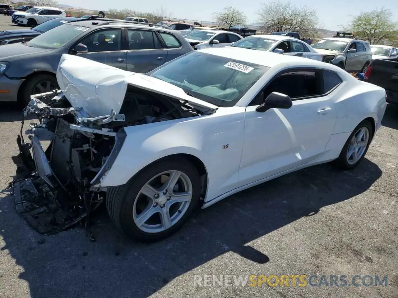 1 fotografías del automóvil dañado 1G1FB1RX5L0136826 CHEVROLET CAMARO 2020