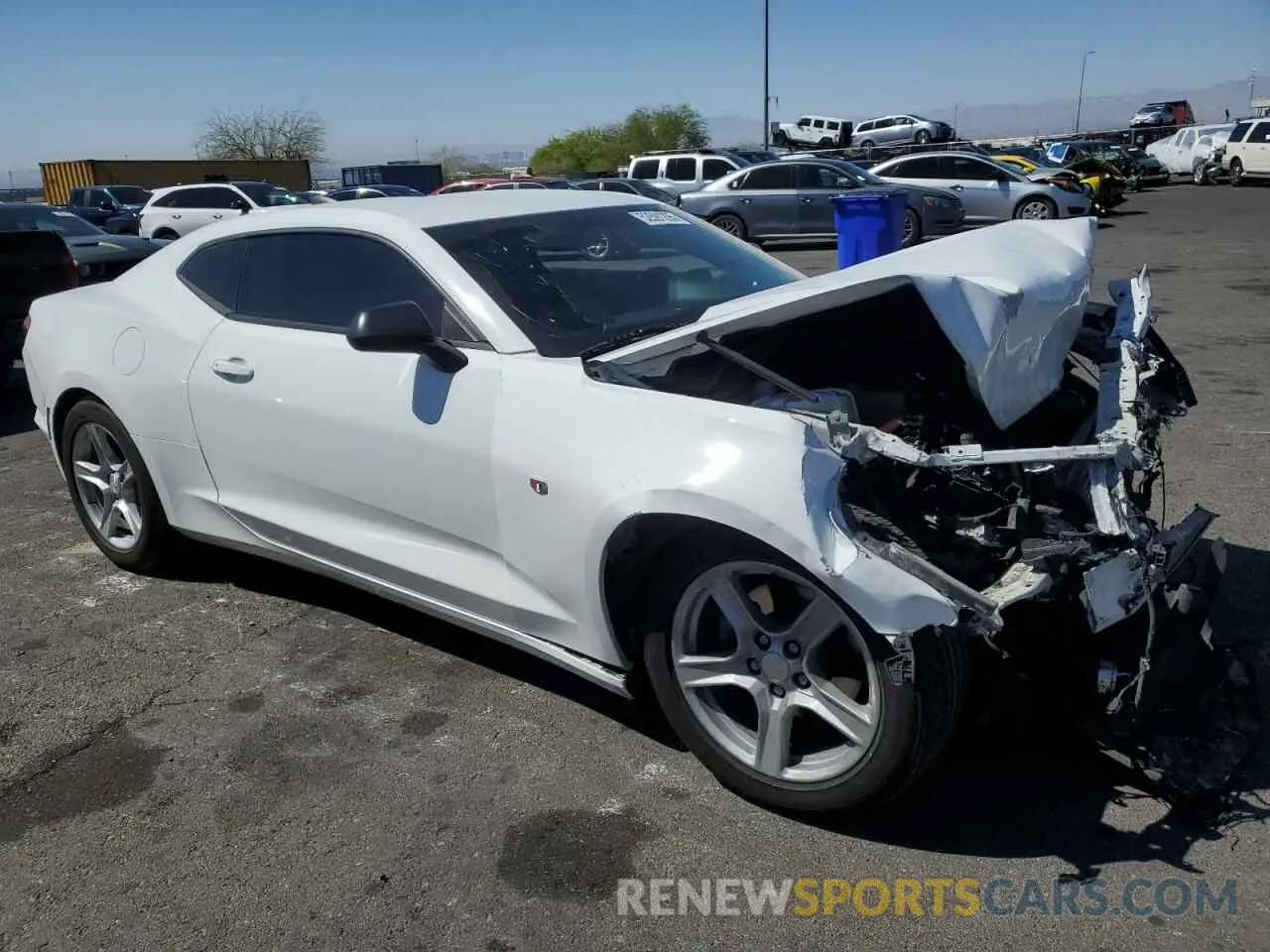 4 fotografías del automóvil dañado 1G1FB1RX5L0136826 CHEVROLET CAMARO 2020