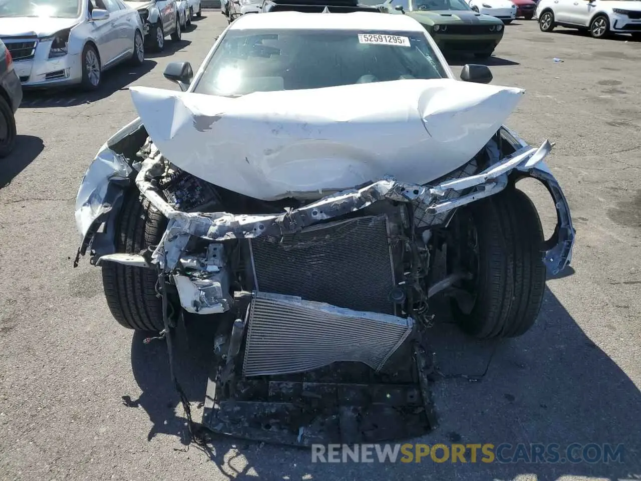 5 fotografías del automóvil dañado 1G1FB1RX5L0136826 CHEVROLET CAMARO 2020