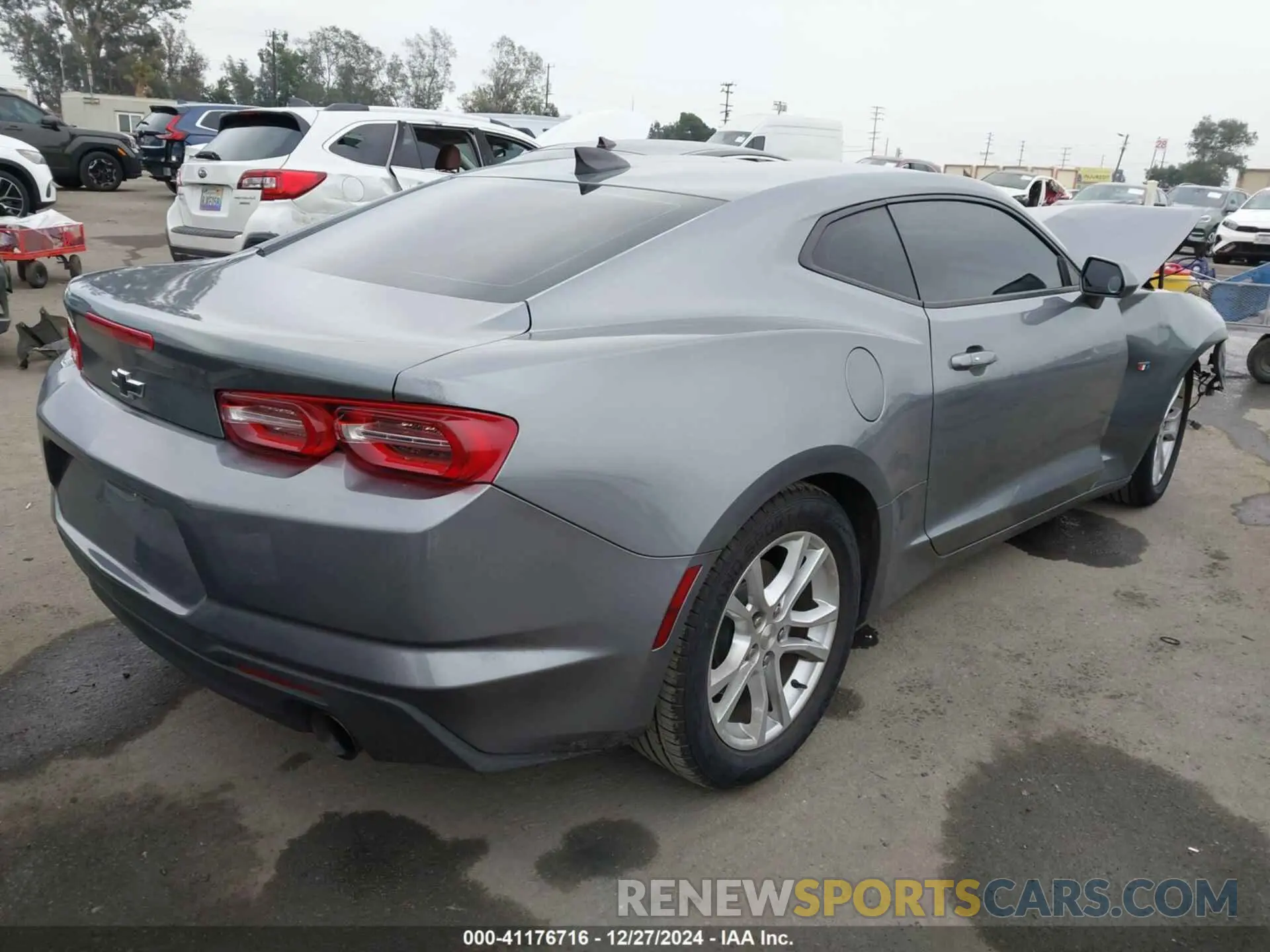 4 fotografías del automóvil dañado 1G1FB1RX6L0109652 CHEVROLET CAMARO 2020