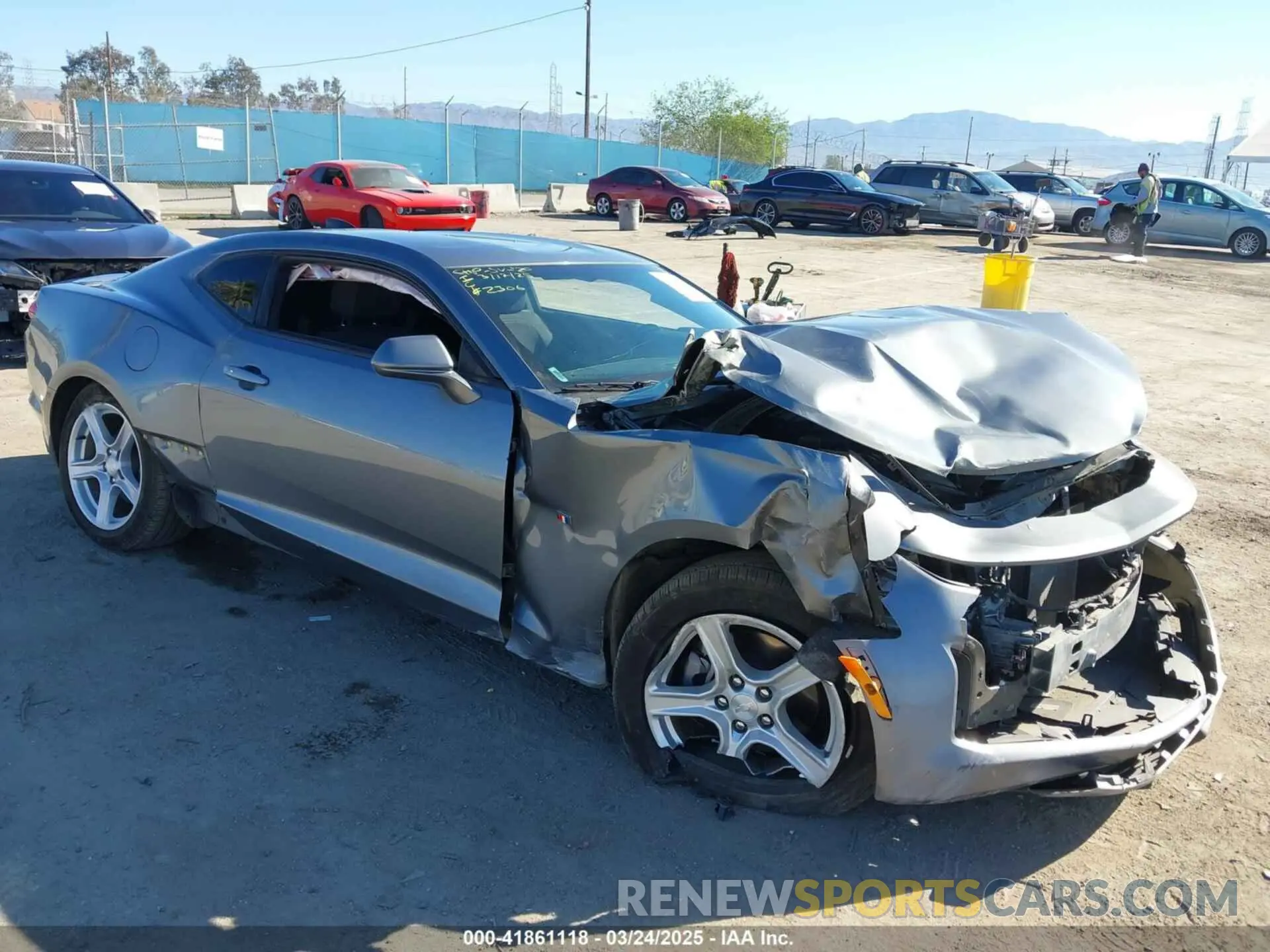 1 fotografías del automóvil dañado 1G1FB1RX7L0102306 CHEVROLET CAMARO 2020