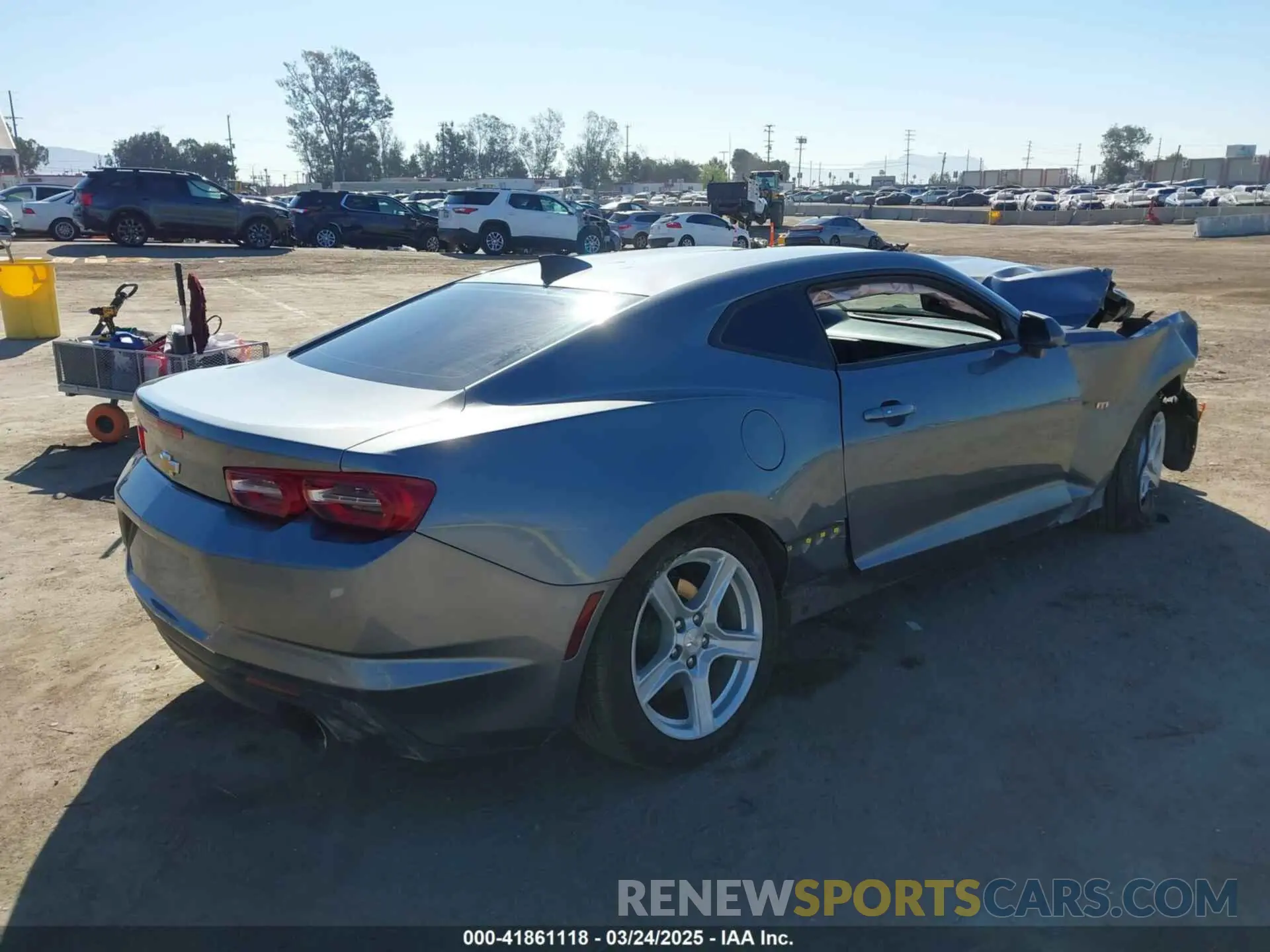 4 fotografías del automóvil dañado 1G1FB1RX7L0102306 CHEVROLET CAMARO 2020