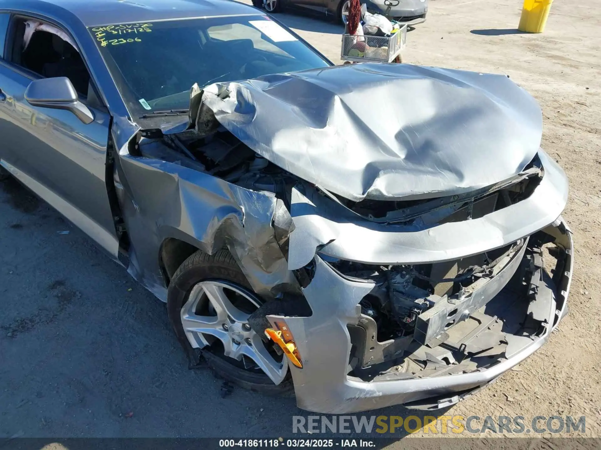 6 fotografías del automóvil dañado 1G1FB1RX7L0102306 CHEVROLET CAMARO 2020