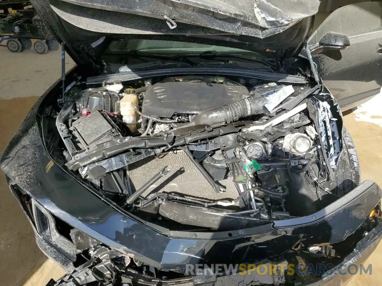11 fotografías del automóvil dañado 1G1FB3DS9L0105876 CHEVROLET CAMARO 2020