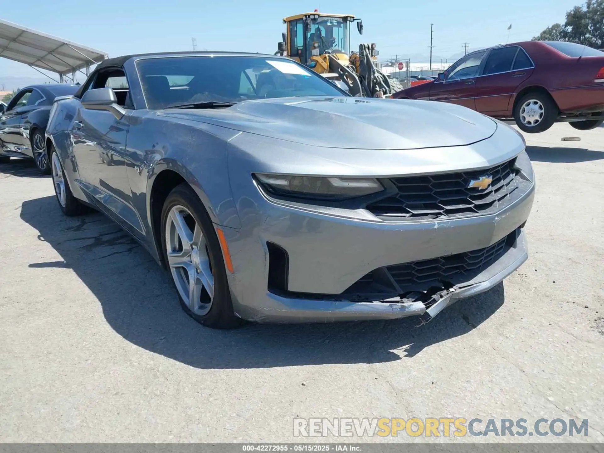 1 fotografías del automóvil dañado 1G1FB3DX4L0100371 CHEVROLET CAMARO 2020
