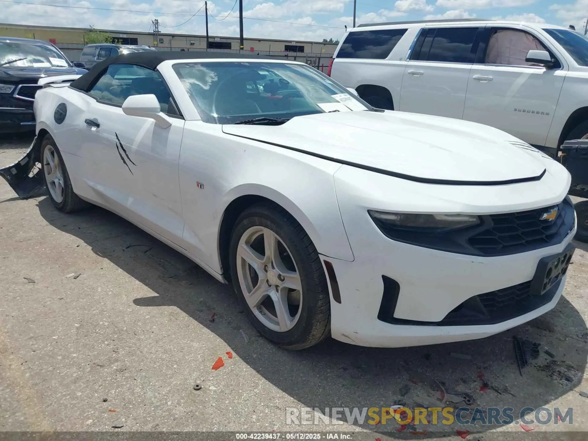 1 fotografías del automóvil dañado 1G1FB3DX5L0128681 CHEVROLET CAMARO 2020
