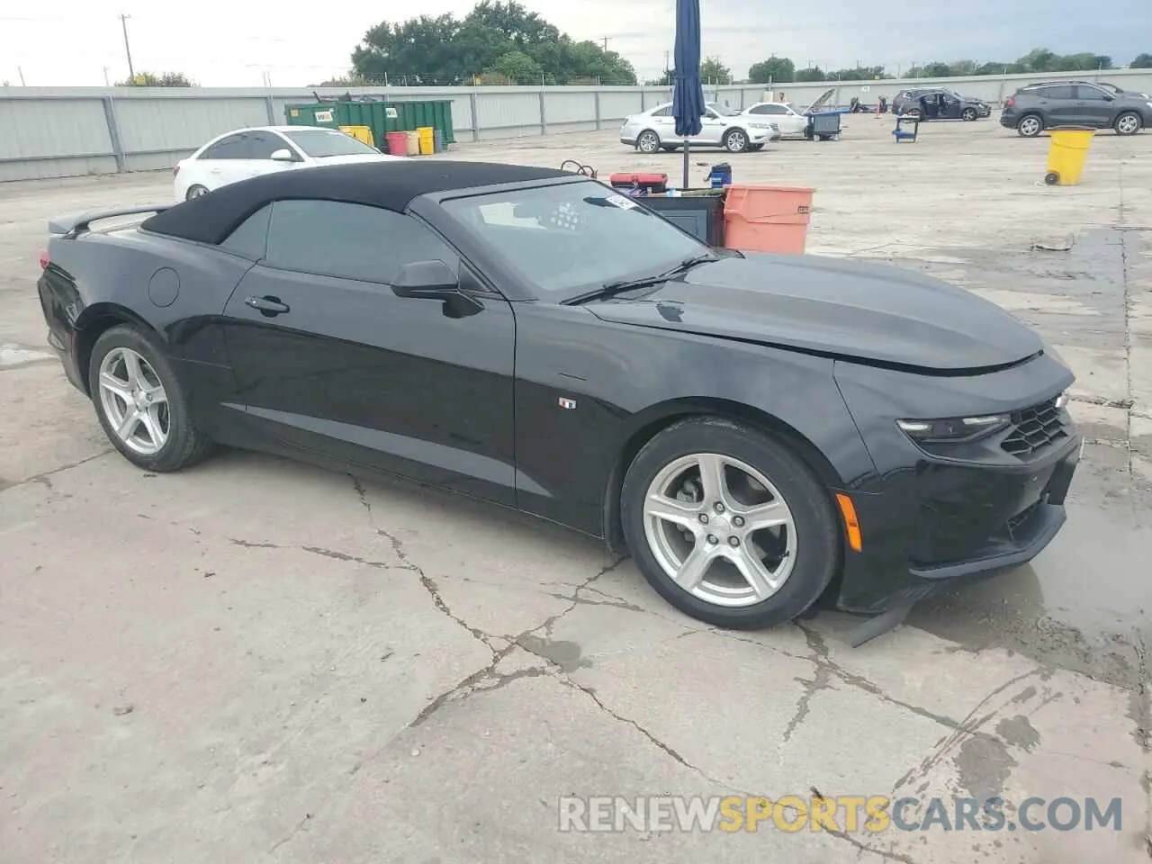4 fotografías del automóvil dañado 1G1FB3DX5L0137624 CHEVROLET CAMARO 2020