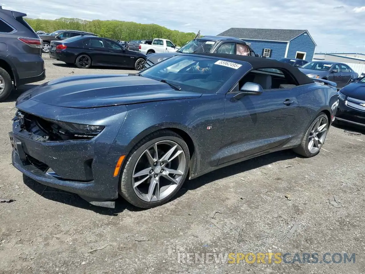 1 fotografías del automóvil dañado 1G1FB3DX7L0148236 CHEVROLET CAMARO 2020