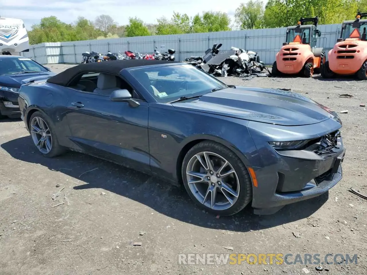 4 fotografías del automóvil dañado 1G1FB3DX7L0148236 CHEVROLET CAMARO 2020