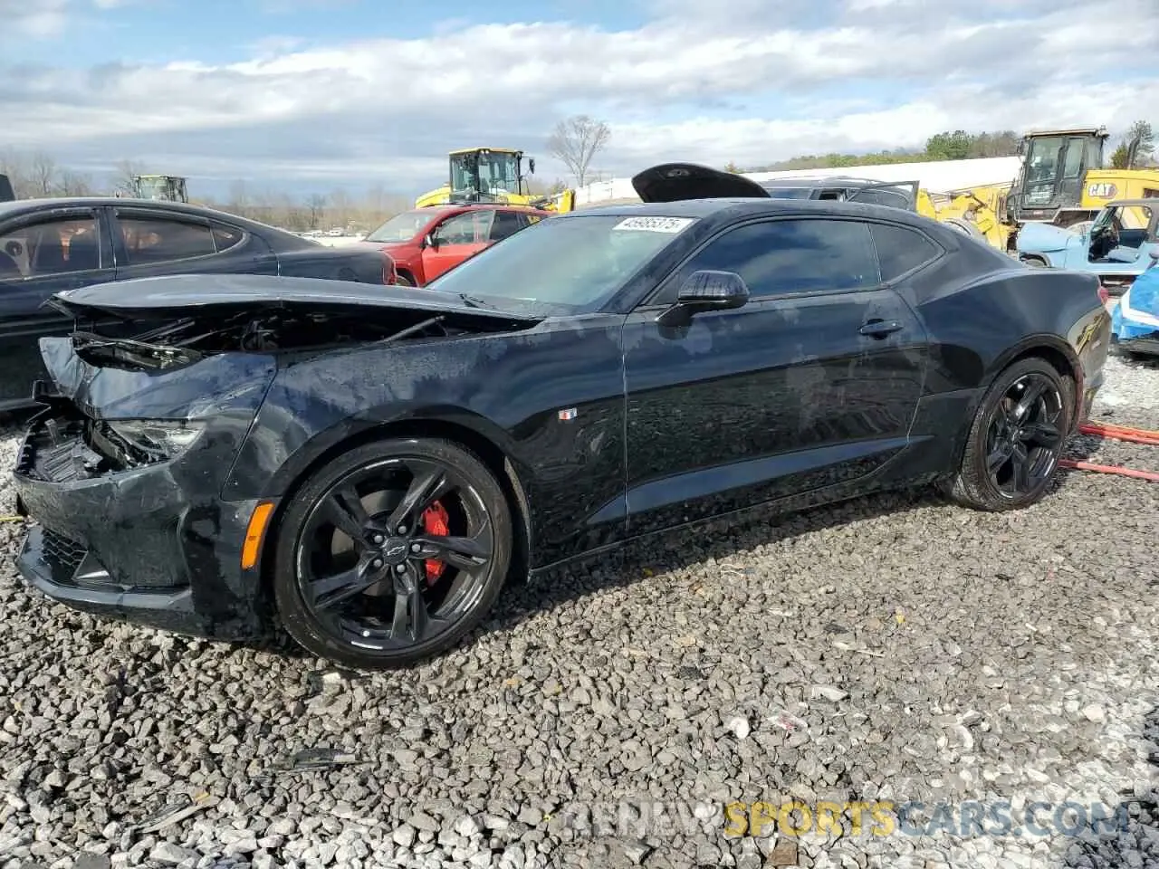 1 fotografías del automóvil dañado 1G1FD1RXXL0114900 CHEVROLET CAMARO 2020