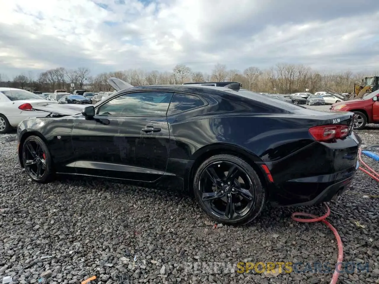 2 fotografías del automóvil dañado 1G1FD1RXXL0114900 CHEVROLET CAMARO 2020