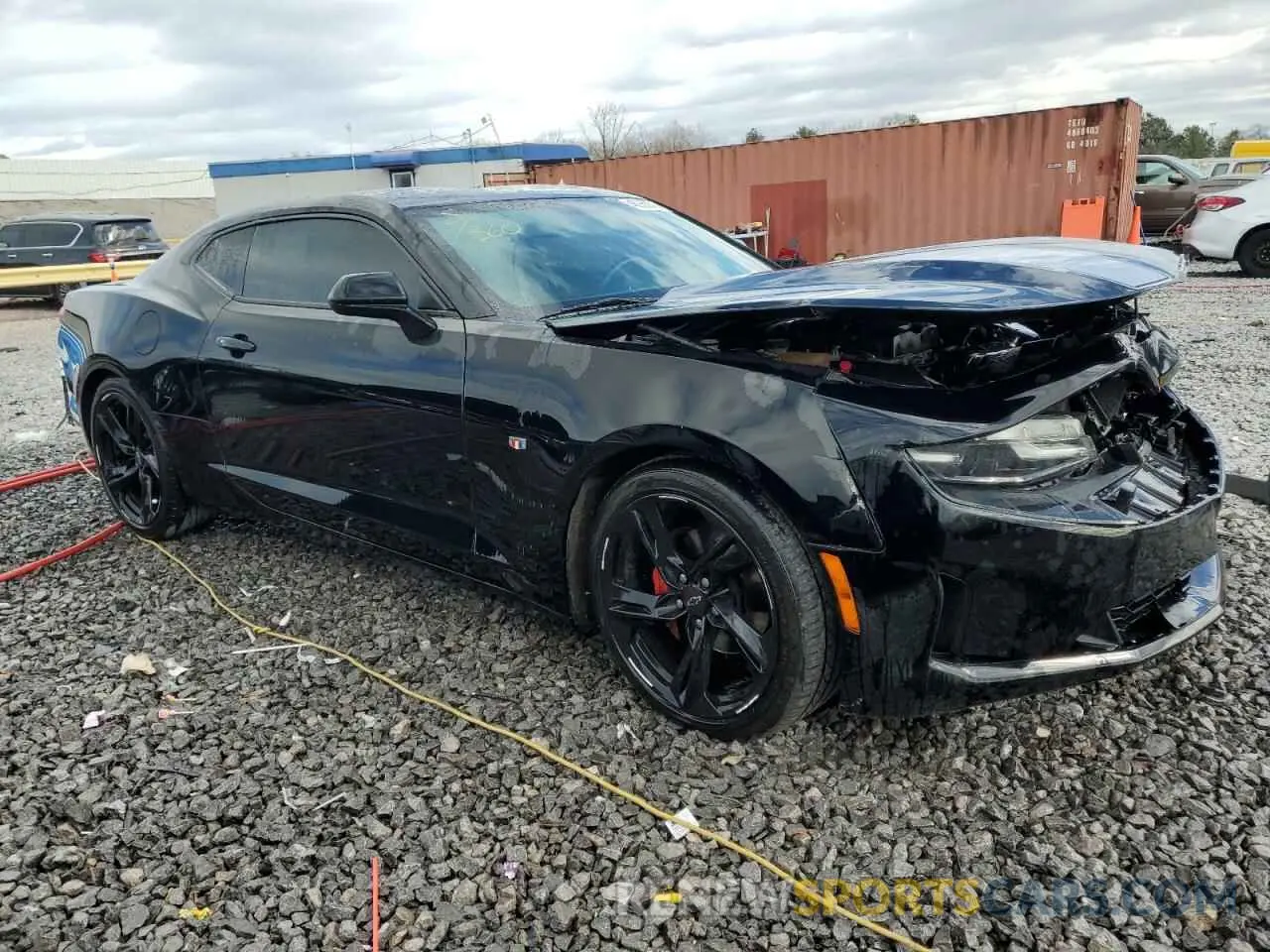 4 fotografías del automóvil dañado 1G1FD1RXXL0114900 CHEVROLET CAMARO 2020