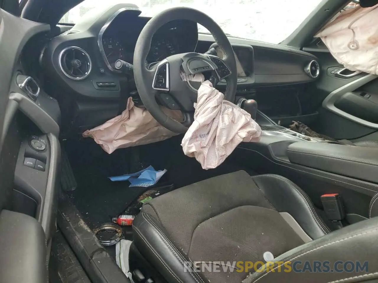 8 fotografías del automóvil dañado 1G1FE1R72L0135544 CHEVROLET CAMARO 2020