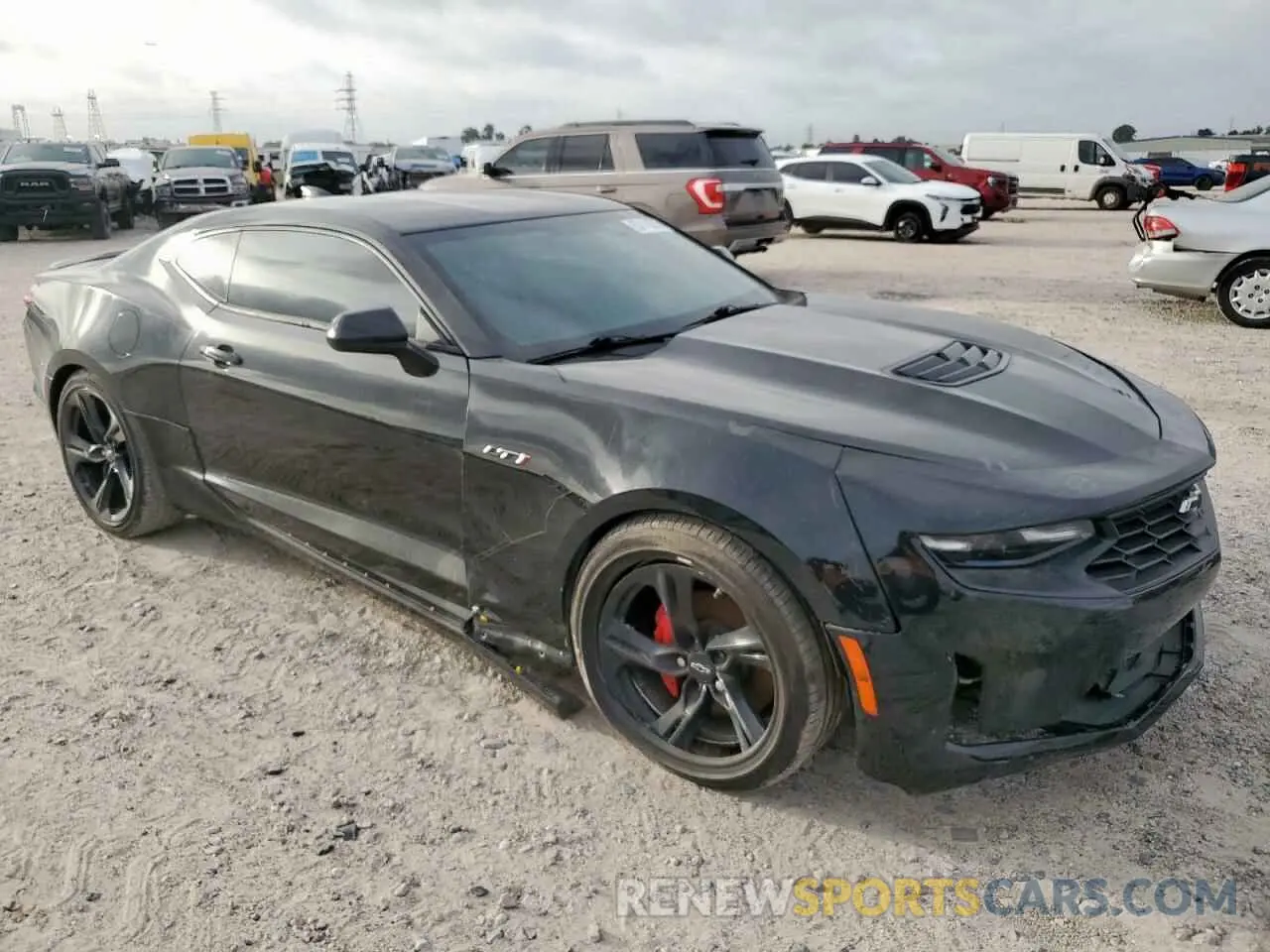 4 fotografías del automóvil dañado 1G1FE1R74L0139580 CHEVROLET CAMARO 2020