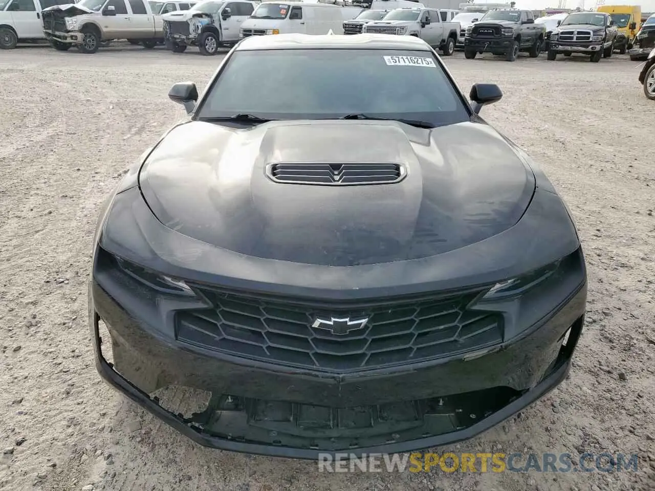 5 fotografías del automóvil dañado 1G1FE1R74L0139580 CHEVROLET CAMARO 2020