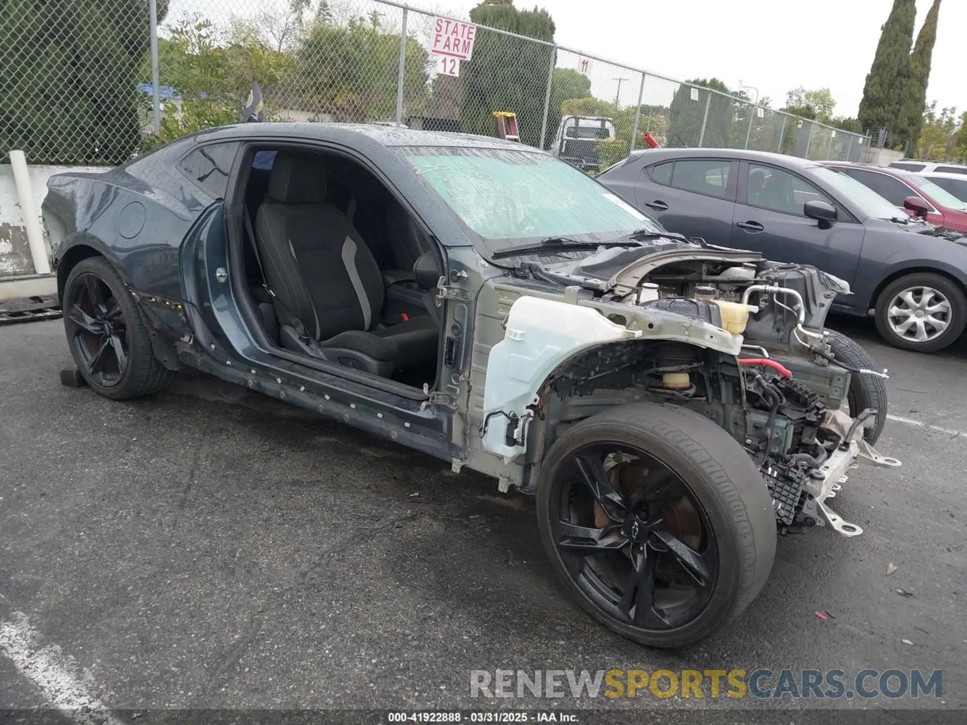 1 fotografías del automóvil dañado 1G1FF1R72L0102427 CHEVROLET CAMARO 2020