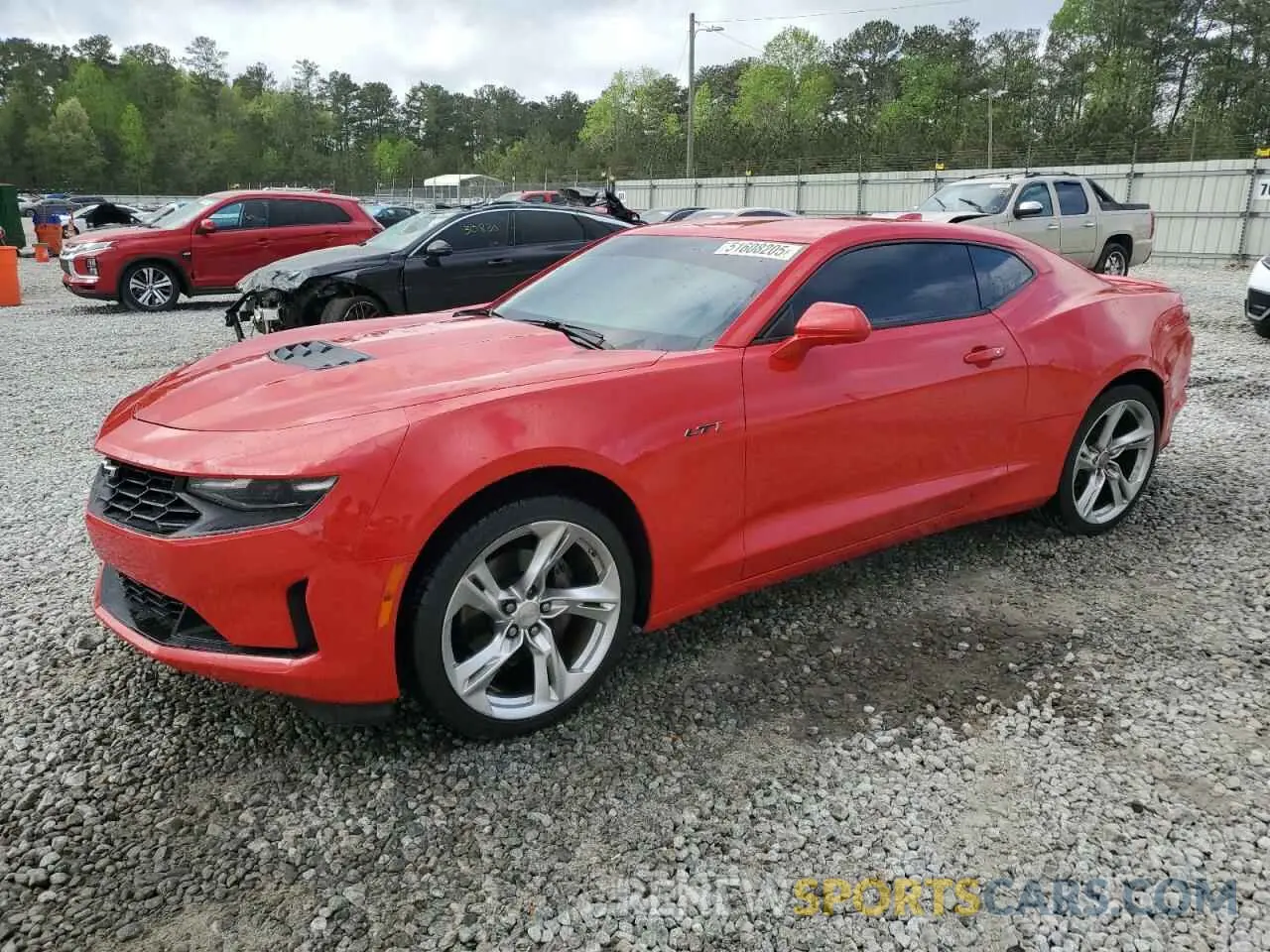 1 fotografías del automóvil dañado 1G1FF1R76L0148939 CHEVROLET CAMARO 2020