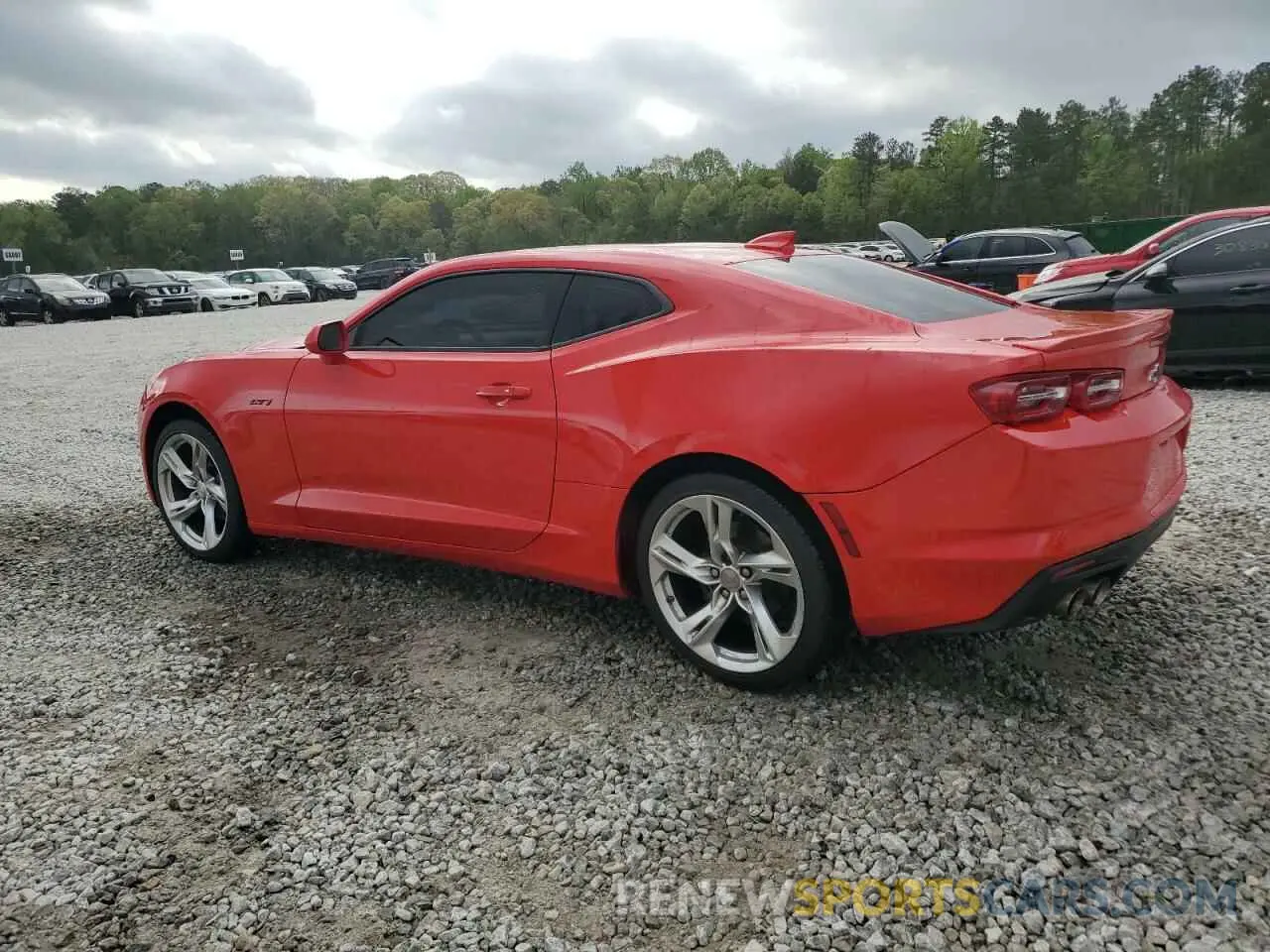 2 fotografías del automóvil dañado 1G1FF1R76L0148939 CHEVROLET CAMARO 2020